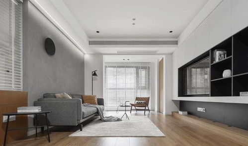 簡約生活，藝術(shù)相伴——100㎡黑白灰空間的設(shè)計(jì)哲學(xué)